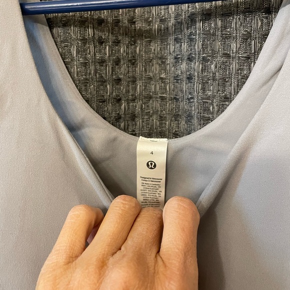 Lululemon NWT Align Bodysuit Rhino Grey - Picture 5 of 5